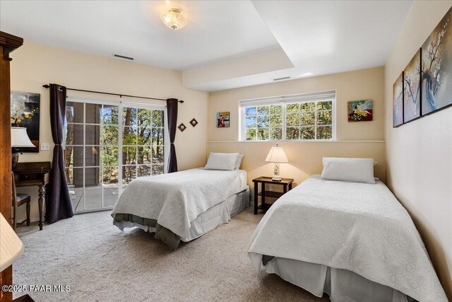 1167 Eagles Nest, Prescott, AZ 86303 - carpeted bedroom with access to outside