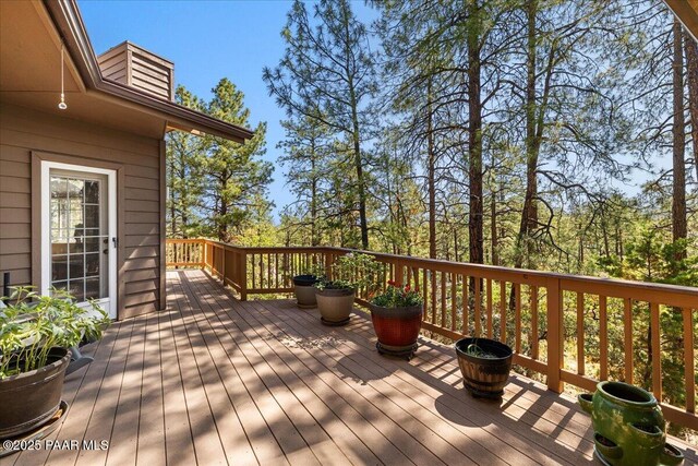 1167 Eagles Nest, Prescott, AZ 86303 - view of deck