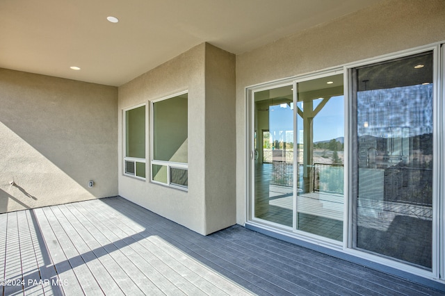 12290 N Thrine Cir, Prescott, AZ 86305 - view of wooden terrace