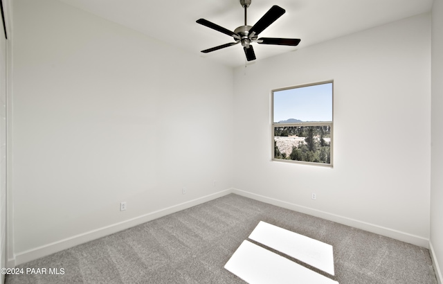 12290 N Thrine Cir, Prescott, AZ 86305 - carpeted empty room with baseboards and a ceiling fan