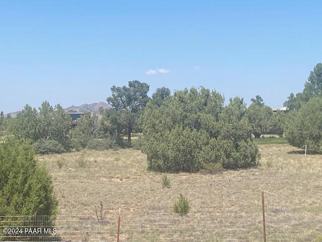 view of nature with a rural view