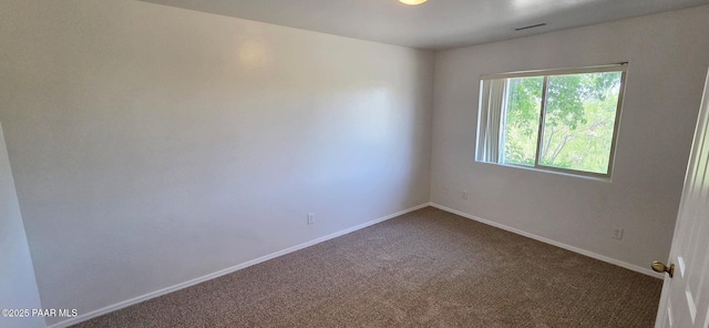 10919 E Roundup Dr, Dewey-Humboldt, AZ 86327 - spare room with dark colored carpet and baseboards