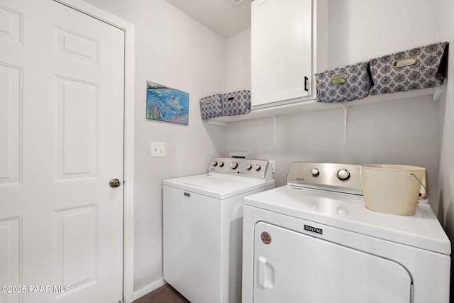 5420 N Mesquite Dr, Prescott Valley, AZ 86314 - laundry room featuring washer and dryer and cabinet space