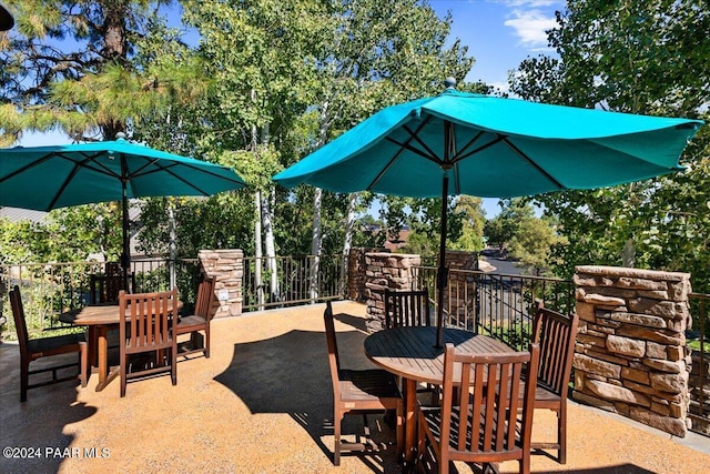 view of patio / terrace