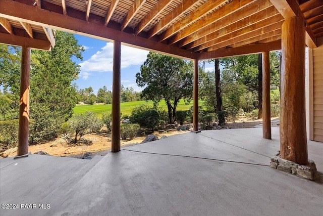 view of patio