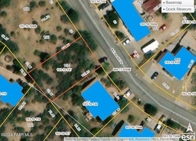 1856 N Emerald Dr, Prescott AZ, 86301 land for sale