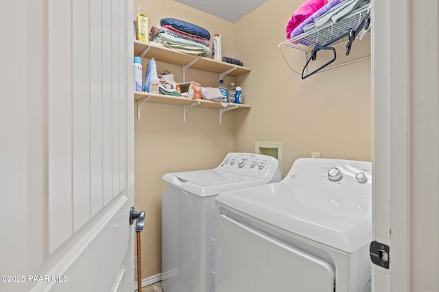 5278 N Saddleback Dr, Prescott Valley, AZ 86314 - laundry room with laundry area and washer and clothes dryer