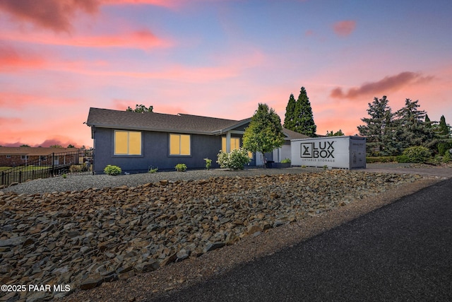 7921 E Las Palmas Dr, Prescott Valley, AZ 86314 - view of front facade featuring stucco siding