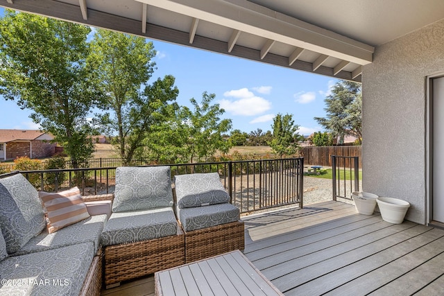 7921 E Las Palmas Dr, Prescott Valley, AZ 86314 - view of wooden terrace