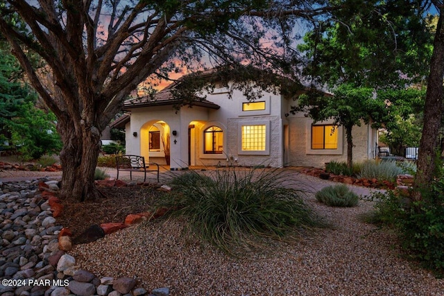 view of mediterranean / spanish home