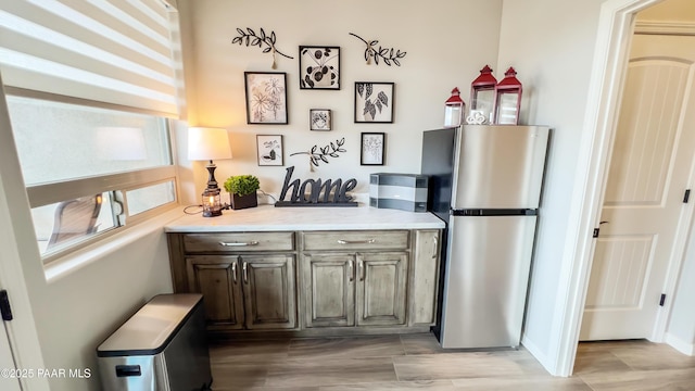 4374 Hornet Dr, Prescott, AZ 86301 - kitchen featuring freestanding refrigerator