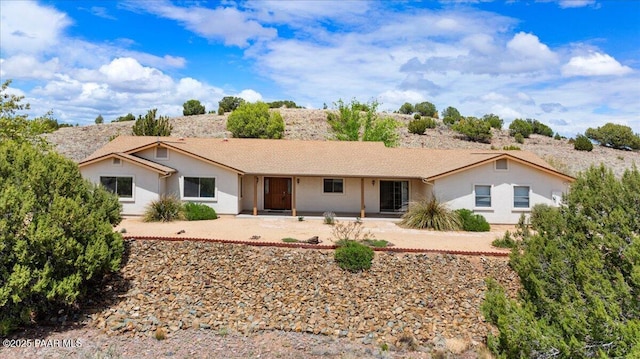 20775 N Hackamore Ln, Paulden, AZ 86334 - view of front of house with stucco siding