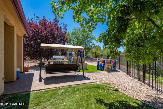 248 Lakewood Cv, Prescott, AZ 86301 - view of yard with a playground and a patio