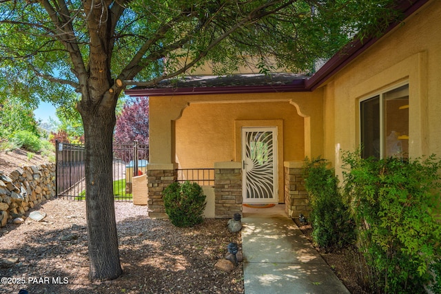 248 Lakewood Cv, Prescott, AZ 86301 - entrance to property with stucco siding and stone siding