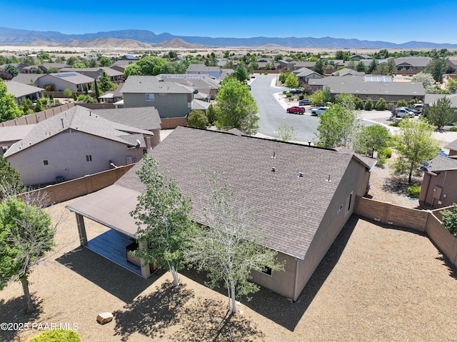 7506 E Roaring Canyon Rd, Prescott Valley, AZ 86315 - aerial perspective of suburban area with a mountain backdrop
