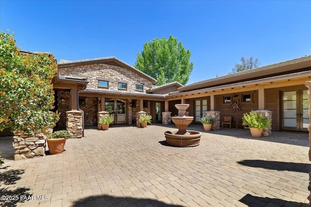 15345 N Badlands Cir, Prescott, AZ 86305 - view of patio with french doors