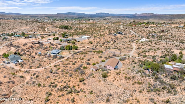 1980 S Koch Ranch Rd, Cornville, AZ 86325 - aerial view with a mountain view and view of desert