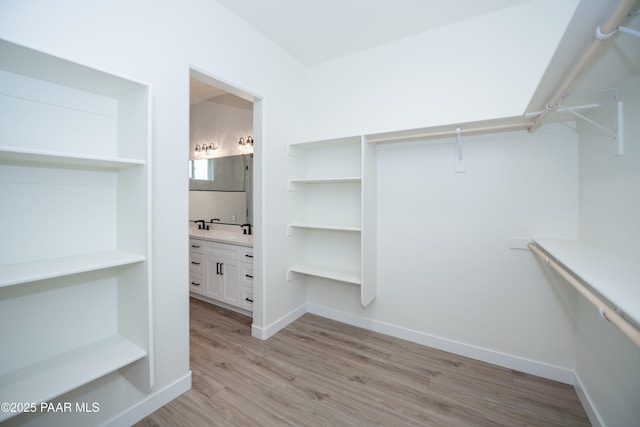 6881 E Bourbon Way, Prescott Valley, AZ 86315 - walk in closet with light wood-style flooring