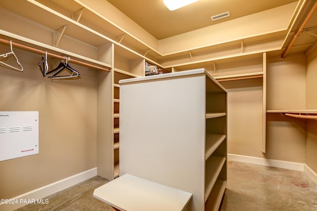 view of spacious closet