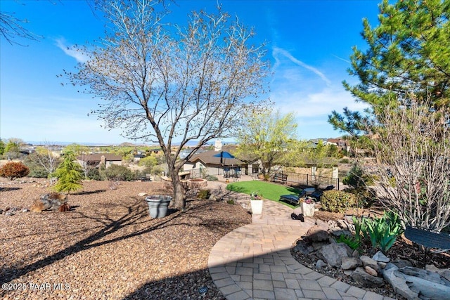 3000 Noble Star Dr, Prescott, AZ 86301 - view of yard featuring a patio area and fence