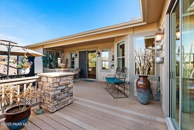 3000 Noble Star Dr, Prescott, AZ 86301 - view of wooden terrace
