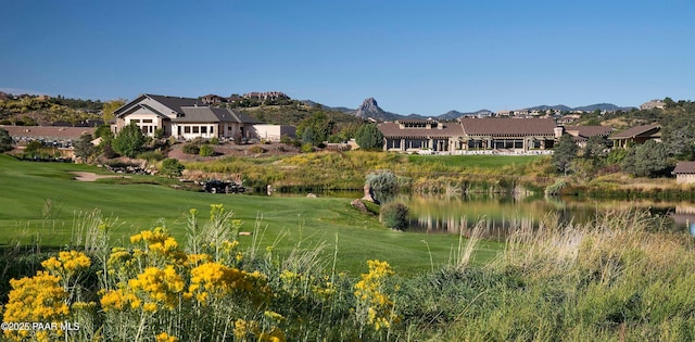3000 Noble Star Dr, Prescott, AZ 86301 - exterior space with a water and mountain view