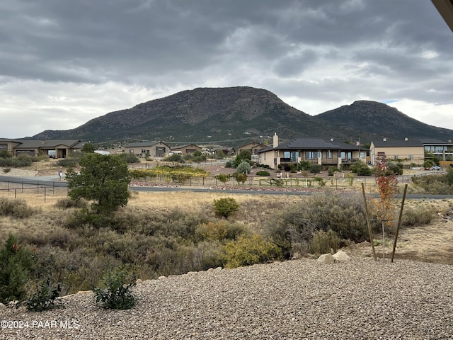 view of mountain feature