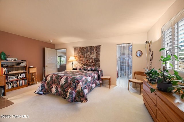 435 Fairway View Dr, Prescott, AZ 86303 - bedroom featuring light carpet and multiple windows