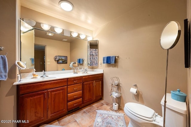 435 Fairway View Dr, Prescott, AZ 86303 - full bathroom with double vanity and tile patterned floors