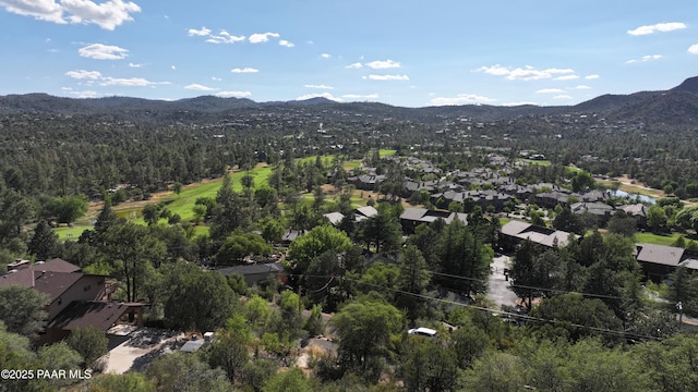 435 Fairway View Dr, Prescott, AZ 86303 - aerial view of a mountainous background