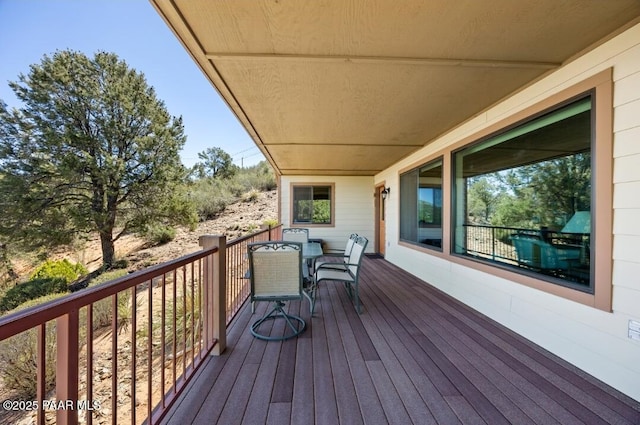 435 Fairway View Dr, Prescott, AZ 86303 - view of wooden deck