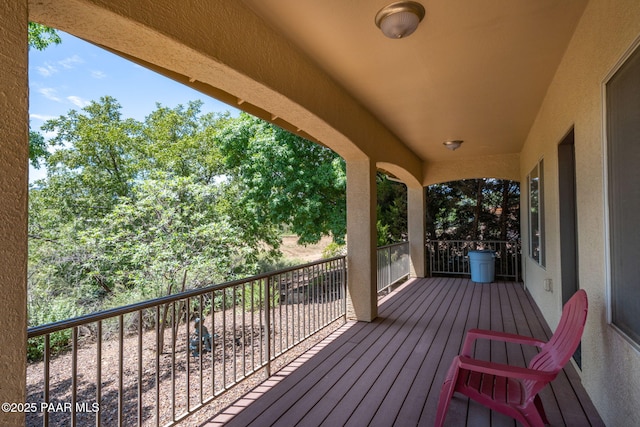 10559 Manzanita Trl, Dewey-Humboldt, AZ 86327 - view of wooden deck