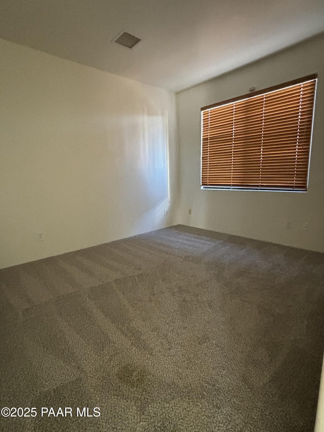 empty room with carpet floors