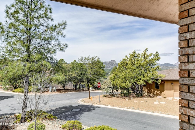 285 E Crestwood, Prescott, AZ 86303 - view of road featuring a mountain view and traffic signs