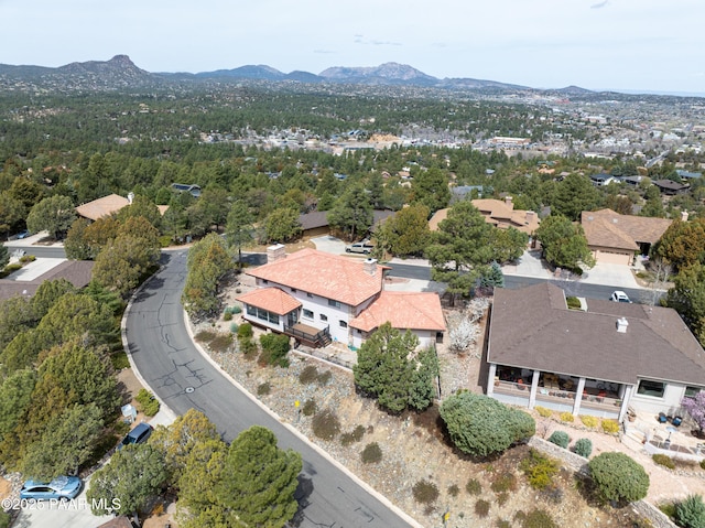 285 E Crestwood, Prescott, AZ 86303 - bird's eye view featuring a forest view