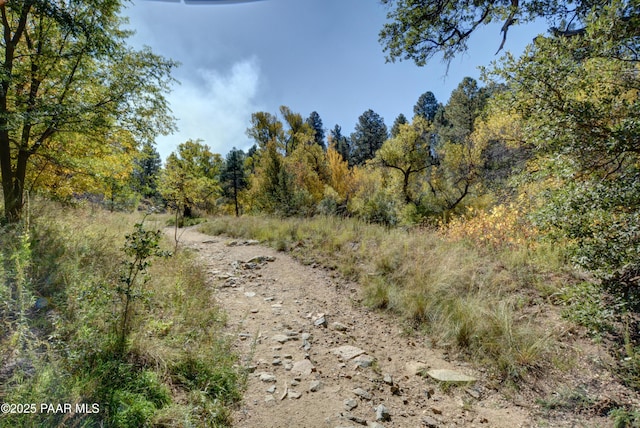 285 E Crestwood, Prescott, AZ 86303 - view of landscape featuring a wooded view