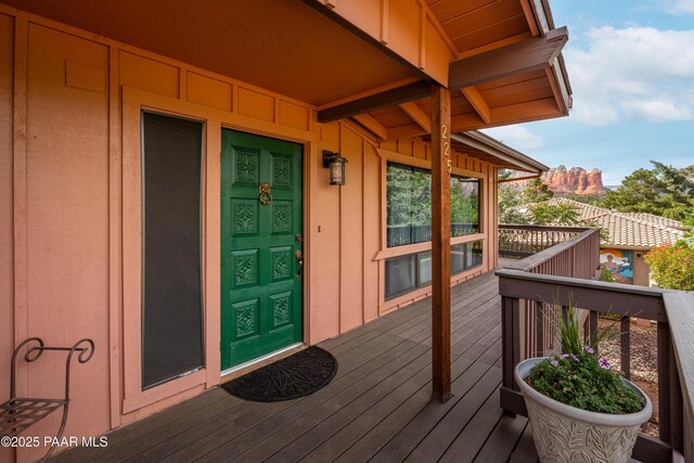 225 Sierra Rd, Sedona, AZ 86336 - view of deck