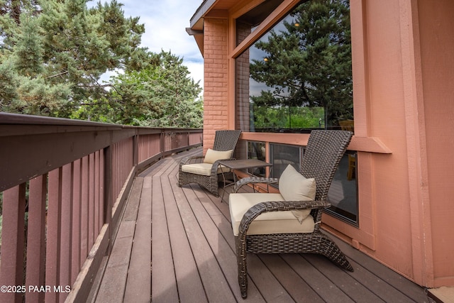 225 Sierra Rd, Sedona, AZ 86336 - view of wooden deck