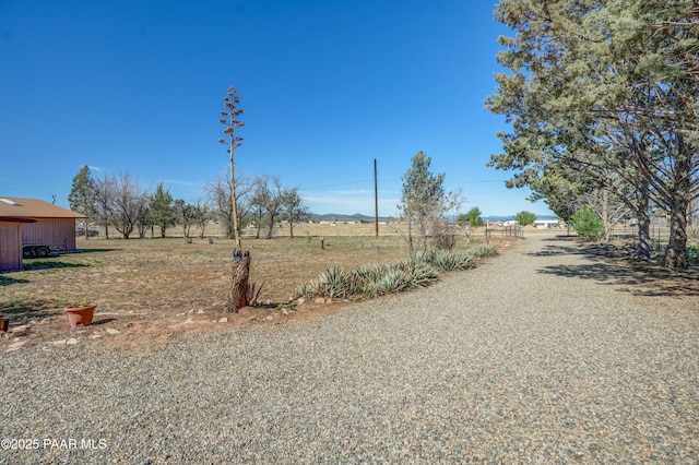 24585 N Catalina St, Paulden, AZ 86334 - view of yard with a view of countryside and driveway