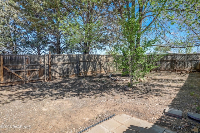24585 N Catalina St, Paulden, AZ 86334 - view of fenced backyard
