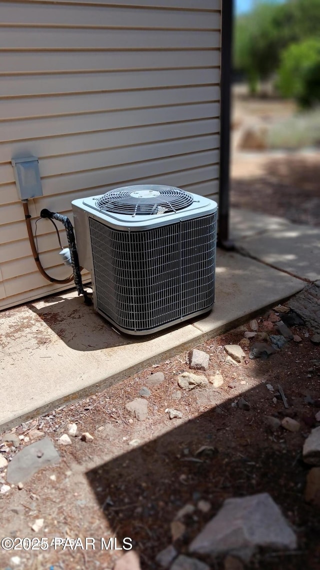 3035 Hozoni Rd, Prescott, AZ 86305 - exterior view of a central AC unit
