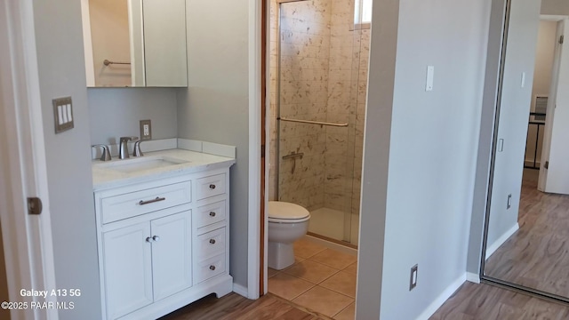 3035 Hozoni Rd, Prescott, AZ 86305 - bathroom featuring vanity and a stall shower