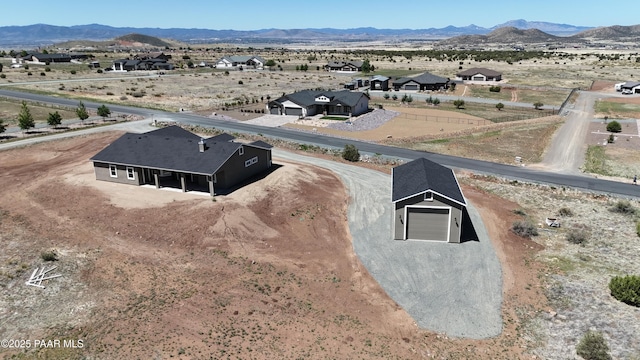14170 E Casa Serena Way, Prescott Valley, AZ 86315 - aerial view of property and surrounding area featuring mountains