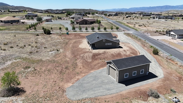 14170 E Casa Serena Way, Prescott Valley, AZ 86315 - aerial view of residential area featuring a mountain backdrop