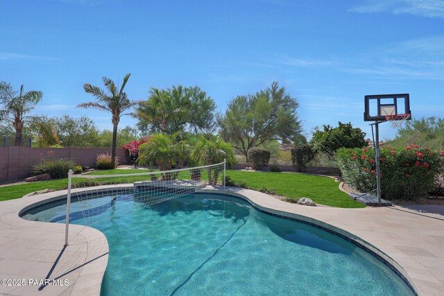 26647 N 43rd St, Cave Creek, AZ 85331 - view of swimming pool featuring a fenced backyard