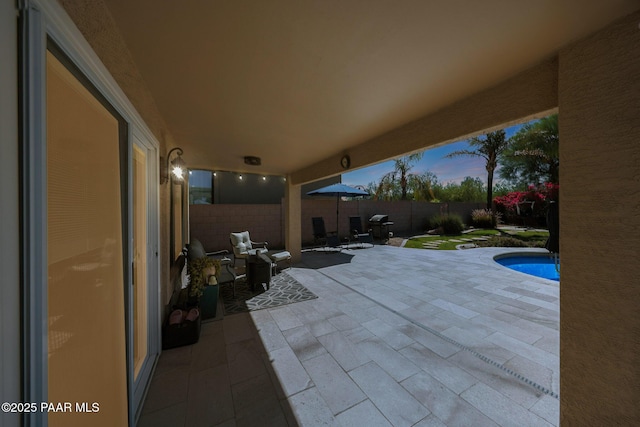 26647 N 43rd St, Cave Creek, AZ 85331 - fenced backyard featuring a patio