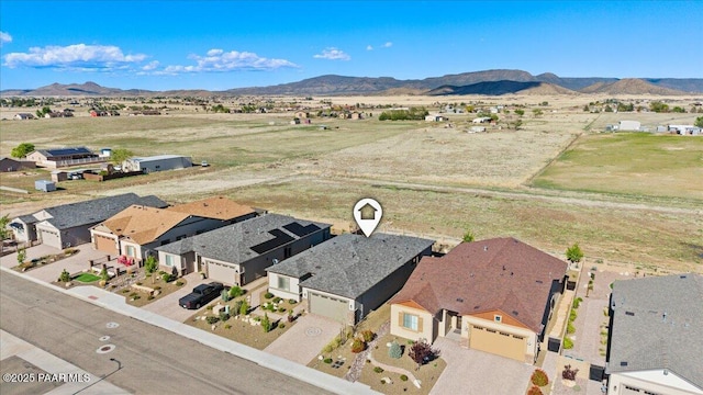 8935 N Tromontana Rd, Prescott Valley, AZ 86315 - overview of rural landscape featuring a mountain backdrop