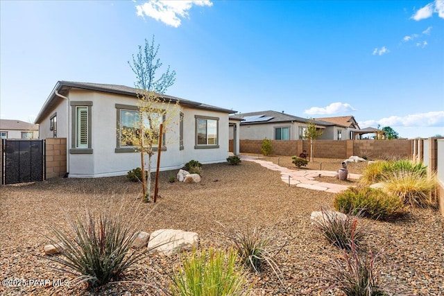 8935 N Tromontana Rd, Prescott Valley, AZ 86315 - ranch-style house featuring a fenced backyard and stucco siding