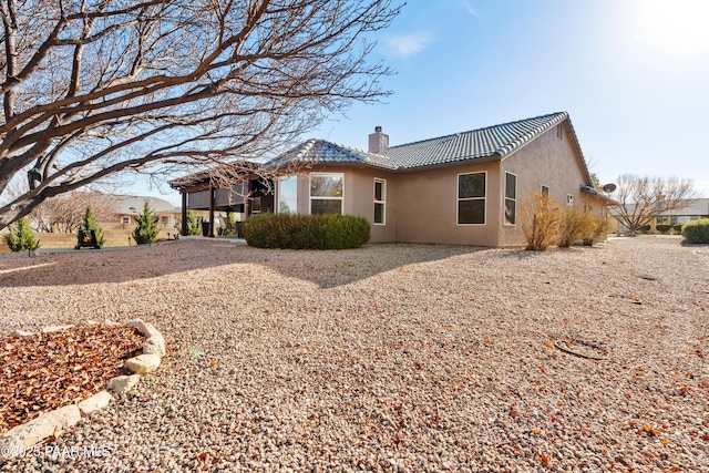 view of property exterior