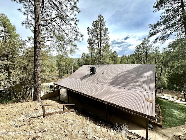 3702 E Pine Mountain Rd, Prescott, AZ 86303 - view of side of property featuring metal roof